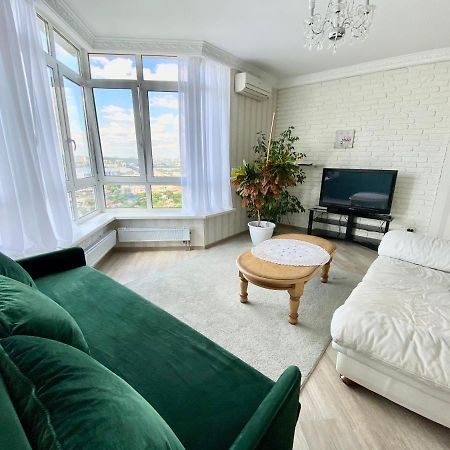 Apartments With Dnipro View Kyjev Exteriér fotografie