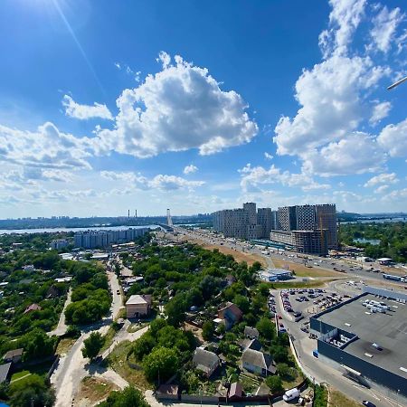 Apartments With Dnipro View Kyjev Exteriér fotografie