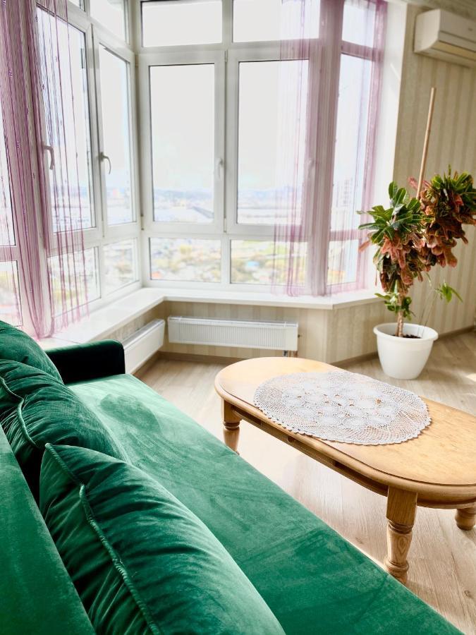 Apartments With Dnipro View Kyjev Exteriér fotografie