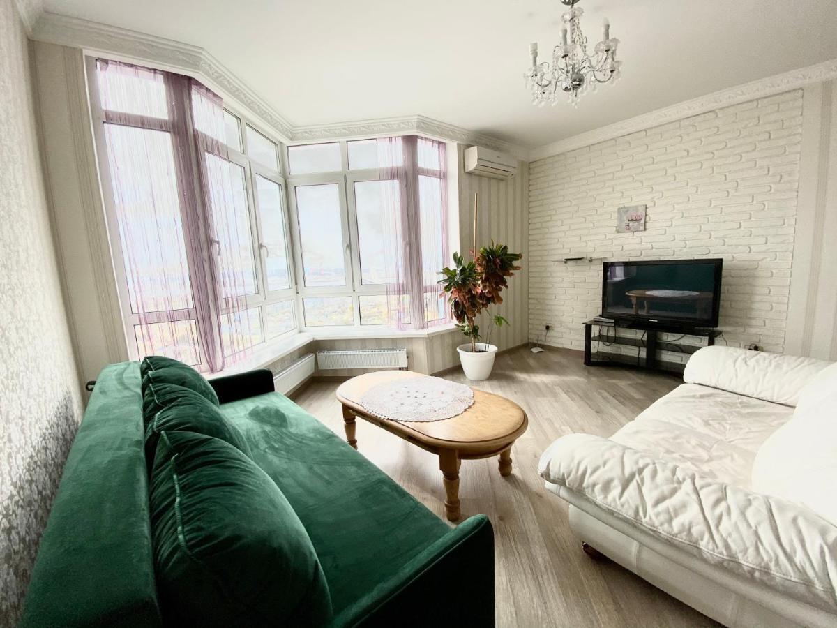 Apartments With Dnipro View Kyjev Exteriér fotografie